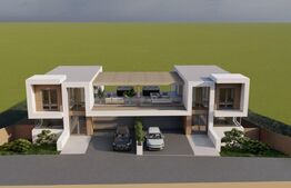 Teren cu autorizatie de constructie duplex, 1061 mp, zona Wonderland