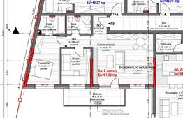 Apartament, 3 camere, 62mp, zona Marasti 