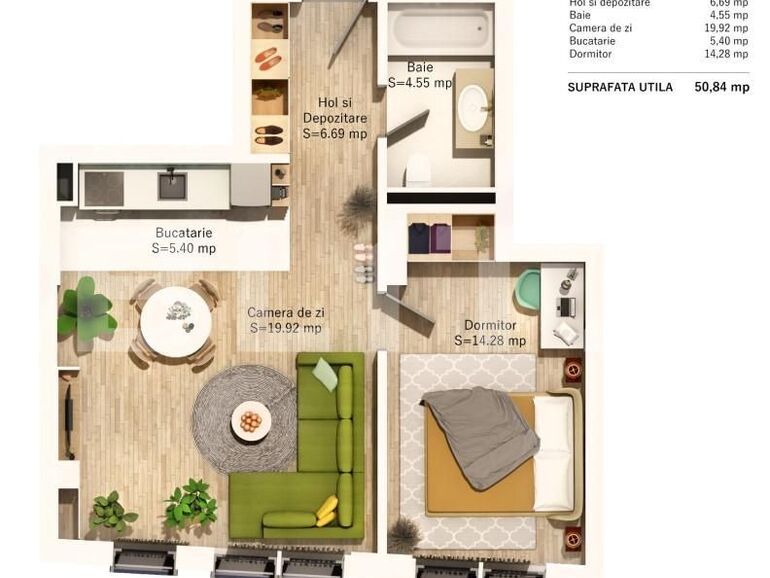 Apartament de vânzare 2 camere Central - 149601AV | BLITZ Cluj-Napoca | Poza1