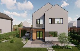 Casa individuala 110mp, situata intr-un ansamblu modern in Mihai Viteazu