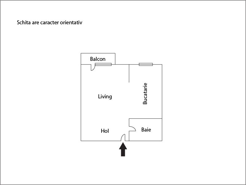 Garsonieră de vânzare Floreşti - 14965AV | BLITZ Cluj-Napoca | Poza1