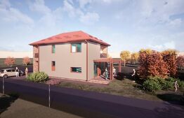 Casa individuala, FINISATA, 125 mp utili, teren 500 mp, Zona Gilau