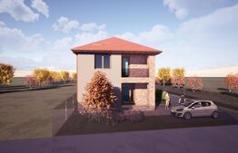 Casa individuala, FINISATA, 125 mp utili, teren 500 mp, Zona Gilau