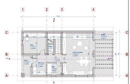 Casa individuala, FINISATA, 125 mp utili, teren 500 mp, Zona Gilau