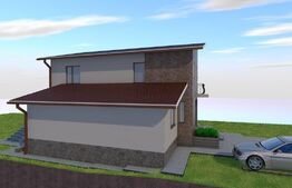 Casa individuala, 190mp, 5 camere, 4 bai, 800mp teren, Luna de Sus