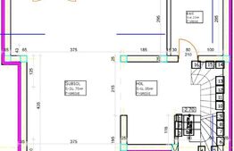 Casa individuala pe 3 niveluri aproape de padure, 180 mp, 400 teren, Tauti 