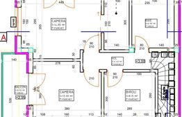 Duplex semifinisat, 180 mp, 400 teren, complex de case, Tauti 