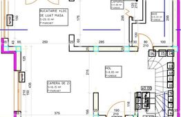 Duplex semifinisat, 180 mp, 400 teren, complex de case, Tauti 
