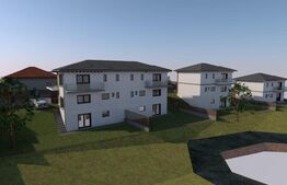 Duplex semifinisat, 180 mp, 400 teren, complex de case, Tauti 