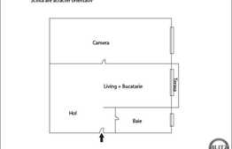 2 camere, 53 mp, terasa, imobil nou cu finalizare in 2016, zona Borhanci!