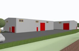 Doua hale industriale  900 utili,teren de 2800mp, Centurii Valcele -Apahida 