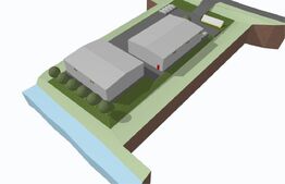 Doua hale industriale  900 utili,teren de 2800mp, Centurii Valcele -Apahida 