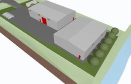 Doua hale industriale  900 utili,teren de 2800mp, Centurii Valcele -Apahida 