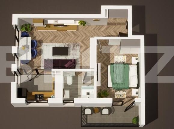 Apartament de vânzare 2 camere Floreşti - 149740AV | BLITZ Cluj-Napoca | Poza1