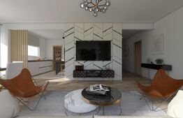 Casa cu 4 camere, 120 mp utili, panouri fotovoltaice, plan parter, Harman