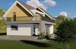 Proiect de casa in Bod, 1000 mp teren!