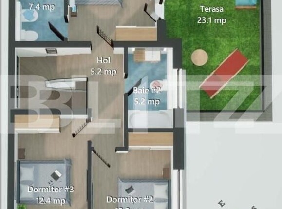 Casa de vânzare 4 camere Chinteni - 149789CV | BLITZ Cluj-Napoca | Poza3