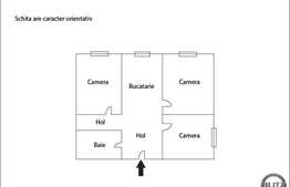 3 camere, 66 mp, decomandat, complet mobilat, zona strazii Primaverii