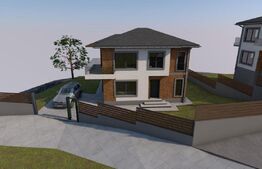 Casa in mijlocul naturii, 365 mp teren, priveliste Tauti 