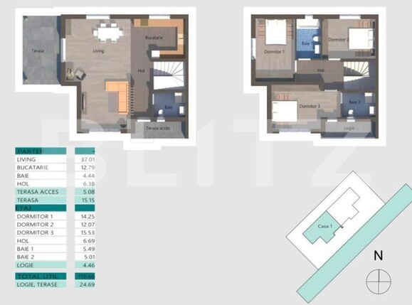 Casa de vânzare 4 camere Chinteni - 149889CV | BLITZ Cluj-Napoca | Poza8