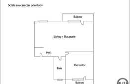 Vanzare 2 camere, 52 mp, 2 balcoane, etaj intermediar, Zona strazii Porii!