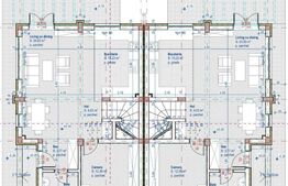 Duplex semifinisat, 5 camere, 120 mp, 350 teren, Chinteni ! 