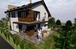 Exclusiv ! Case individuale de vanzare, 120 mp, 500 teren, Gilau 