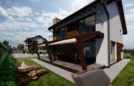 Exclusiv ! Case individuale de vanzare, 120 mp, 500 teren, Gilau 