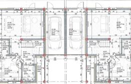 Duplex semifinisat de vanzare , 120 mp , 385 teren, garaj! Gilau 