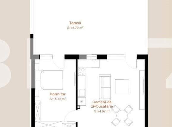 Apartament de vânzare 2 camere Floreşti - 149941AV | BLITZ Cluj-Napoca | Poza1