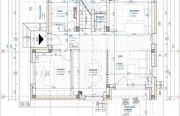 Casa individuala, 120 mp, 550 mp teren, Gilau 