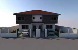 Duplex de 120 mp, 250 teren in curs de finisare,  zona nou dezvoltata de case
