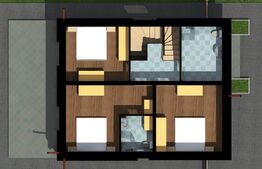 Casa individuala de 120 m2, 600 m2 teren in Corusu