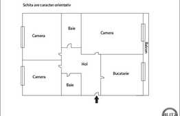 3 camere, 73 mp, decomandat, zona strazii Tulcea