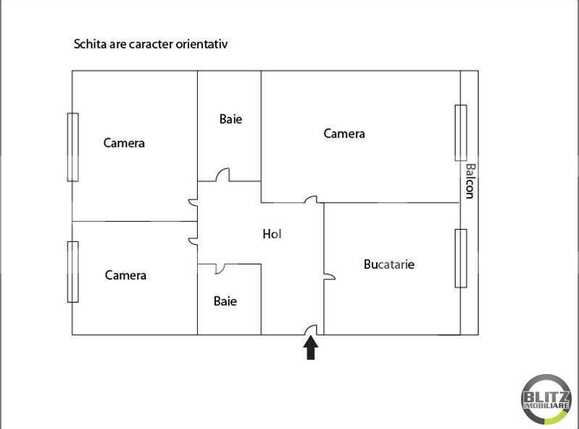 Apartament de vânzare 3 camere Intre Lacuri - 14999AV | BLITZ Cluj-Napoca | Poza7
