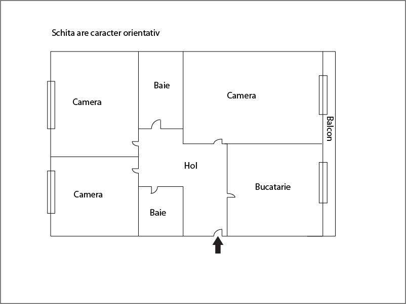 Apartament de vânzare 3 camere Intre Lacuri - 14999AV | BLITZ Cluj-Napoca | Poza1