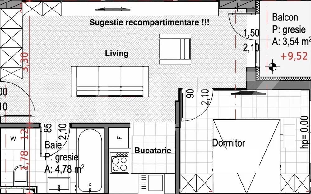 Garsonieră de vânzare Gheorgheni - 150026AV | BLITZ Cluj-Napoca | Poza4