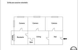 De vanzare apartament 3 camere, 65 mp, parcare, zona strazii Nicolae Draganu