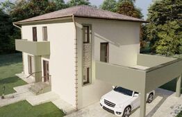 Casa individuala,120 mp si 500 mp teren, panorama