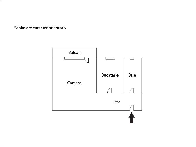 Garsonieră de vânzare Floreşti - 15019AV | BLITZ Cluj-Napoca | Poza1