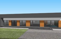 Casa exclusivista plan parter,SMART-ECO,piscina, 120mp utili, teren 700mp,Harman