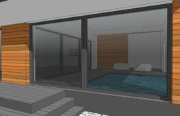 Casa exclusivista plan parter,SMART-ECO,piscina, 120mp utili, teren 700mp,Harman