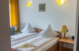 Pensiune de 570 mp, 14 camere cu bai proprii, teren de 2370 mp+anexe, Fundata