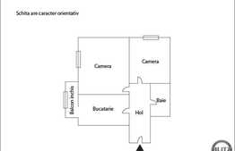 2 camere, 41 mp, decomandat, etaj intermediar, boxa subsol, zona Sirena