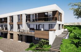 Ultima unitate! Duplex 220 mp utili, 400 mp teren, cu view spre Cluj-Napoca!