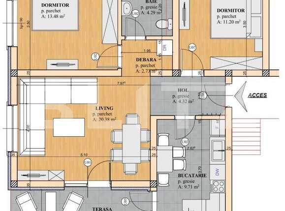 Apartament de vânzare 3 camere Apahida - 150325AV | BLITZ Cluj-Napoca | Poza1