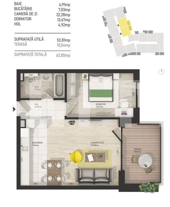 Apartament de vânzare 2 camere Marasti - 150341AV | BLITZ Cluj-Napoca | Poza4
