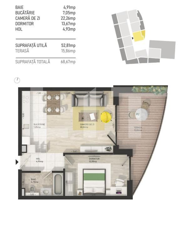 Apartament de vânzare 2 camere Marasti - 150344AV | BLITZ Cluj-Napoca | Poza6