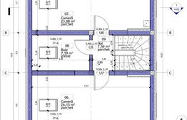 Casa la vanzare  in Corusu finisata 