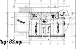 Casa individuala, 5 camere, 180 mp utili, garaj, panorama spre lac, Chinteni